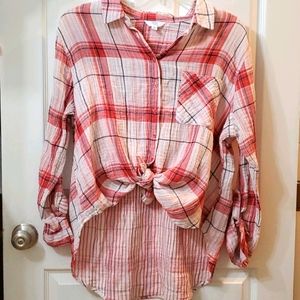 Time n True Button down shirt